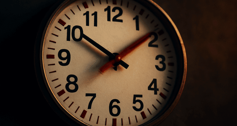 Clock running out of time
