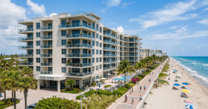 Condominium building representing an HOA association reviewing appraiser insurance coverage